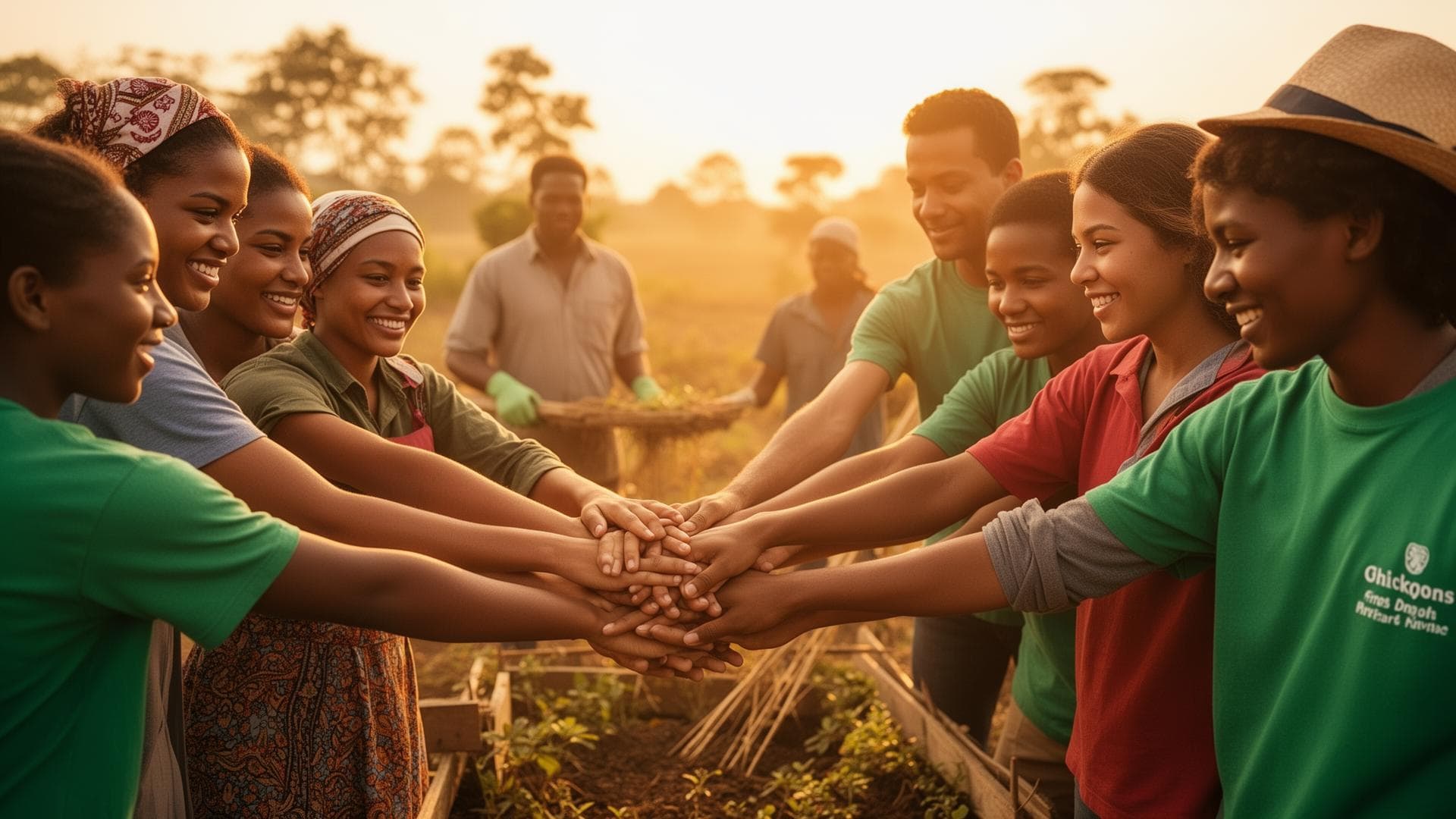 Volunteers helping communities around the world